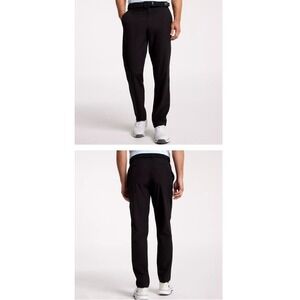 Walter Hagen Big & Tall Black Straight Fit Pants Size 42x36 Perfect 11 NEW
